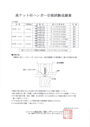 高ナット付きハンガー 木下地用 引張強度表