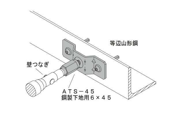 アシバツナギ ツインタイプ 施工例