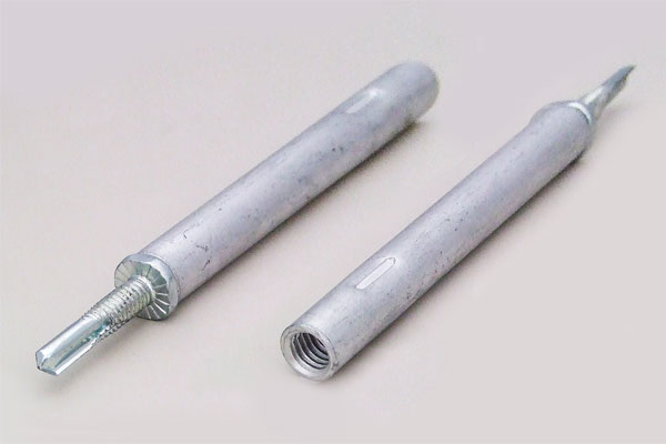 タテドイツナギ (W3/8-16)ボルト接続金具 TS-PN100 鋼製下地用パイプタイプ